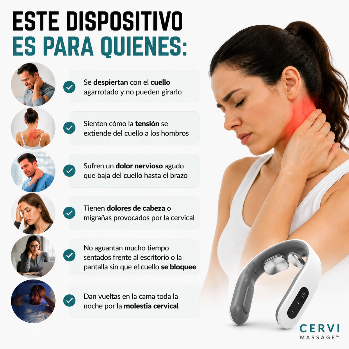 Cervi Massage masajeador cervical