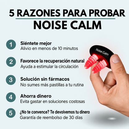 Noise Calm™ Alivio Nasal con Luz Roja
