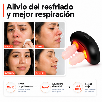 Noise Calm™ Terapia Nasal con Luz Roja
