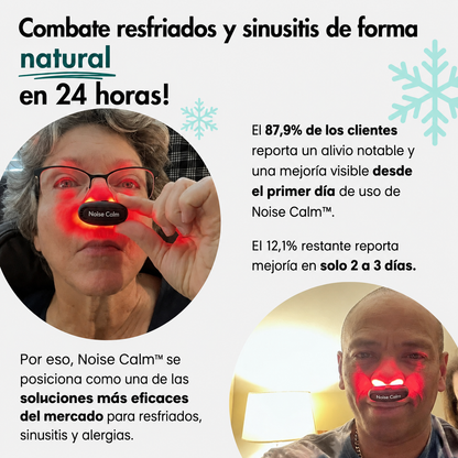 Noise Calm™ Alivio Nasal con Luz Roja