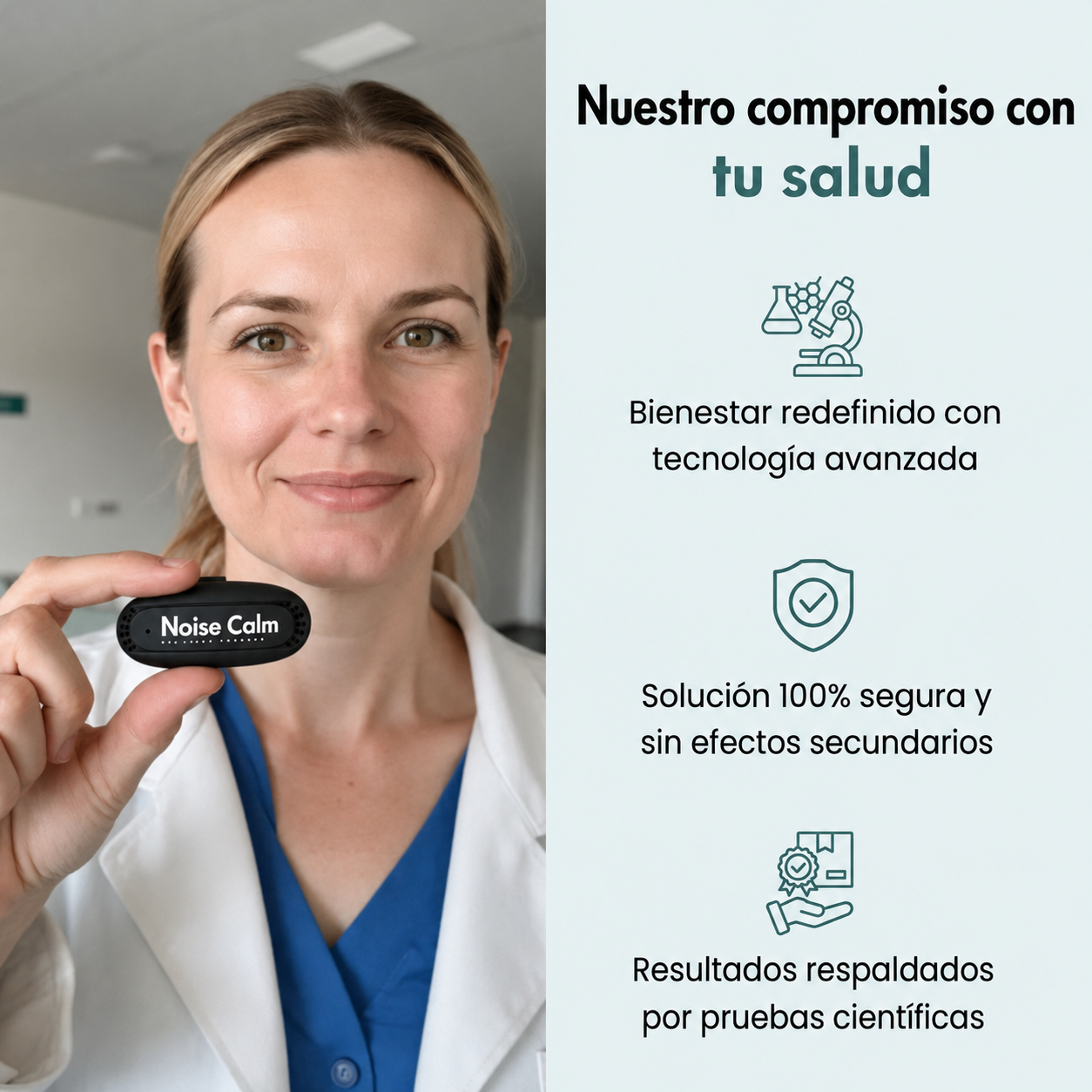 Noise Calm™ Alivio Nasal con Luz Roja