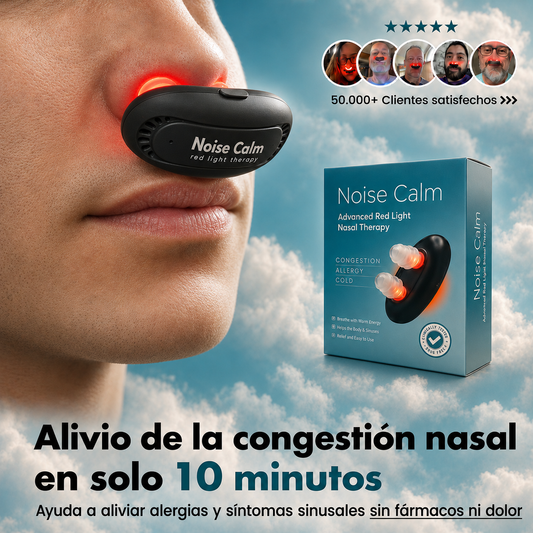 Noise Calm™ Alivio Nasal con Luz Roja